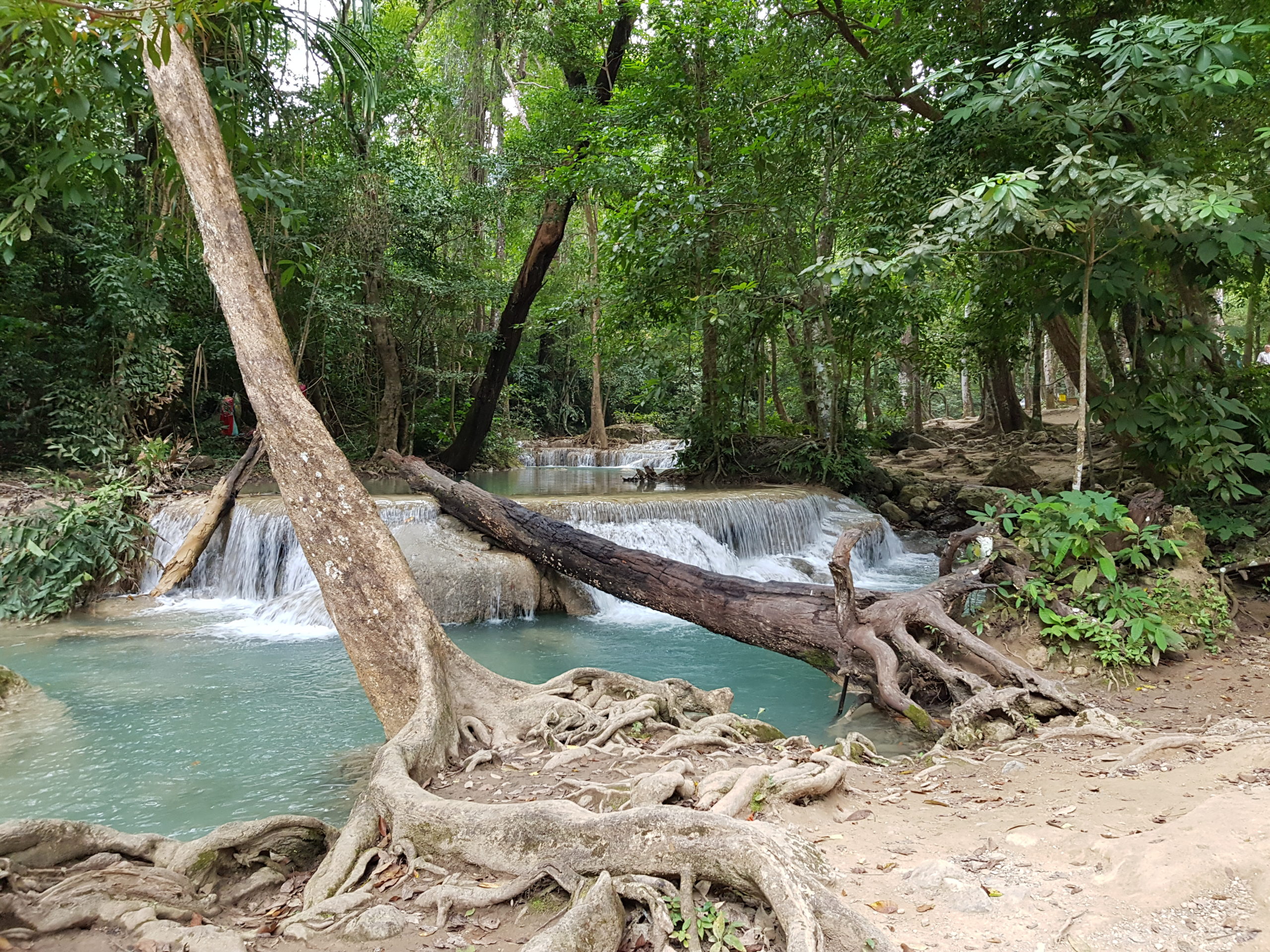 erawan waterfall thailand