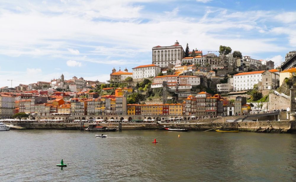 vue sur la ville de porto